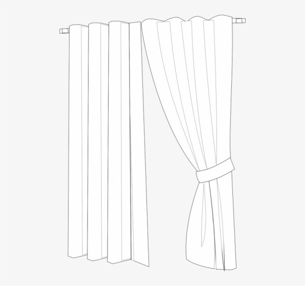 Шторы раскраска