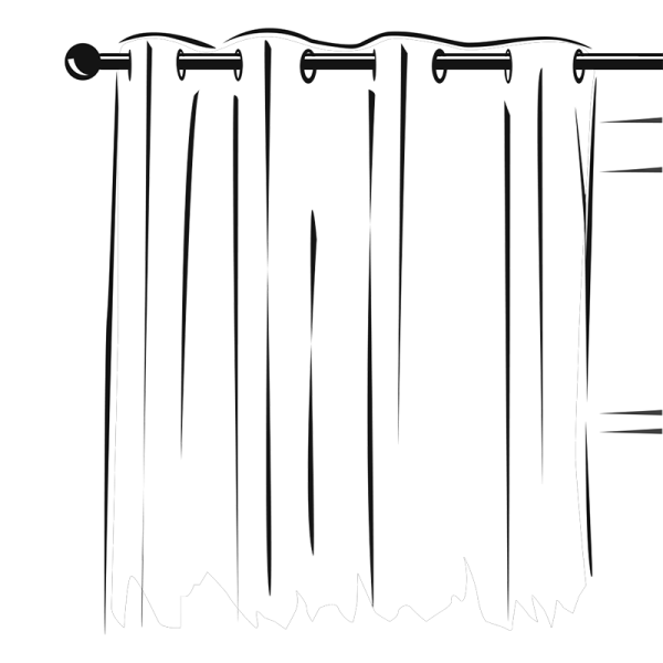 Карниз для штор иконка