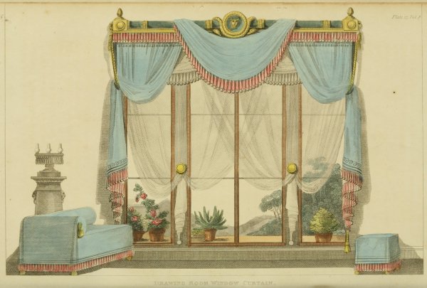 Французские Винтажные шторы