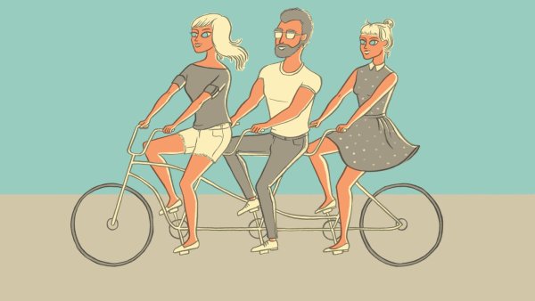 Полиаморные отношения арт