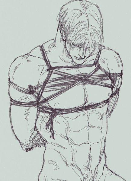 Леви Аккерман шибари