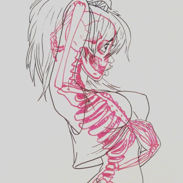 Шибари скетч