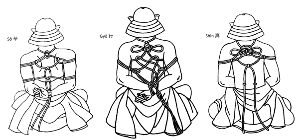 Японское искусство связывания схемы