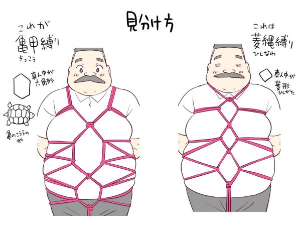 Шибари схема связывания