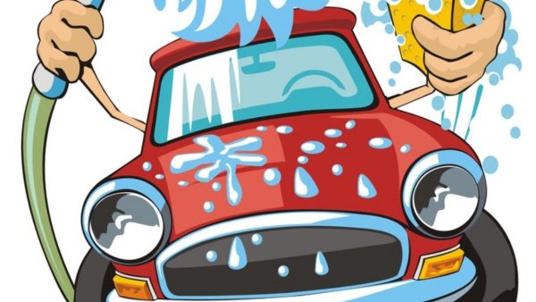 Автомойка иллюстрация