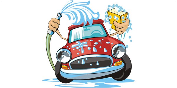 Автомойка мультяшная