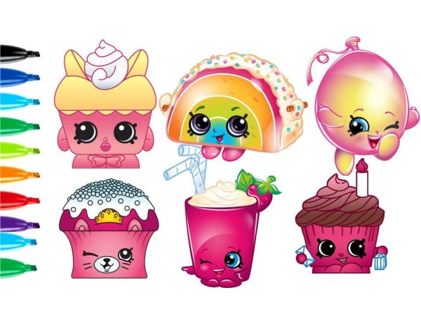 Рисунки Шопкинс