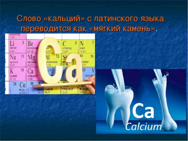 Кальций картинки для детей