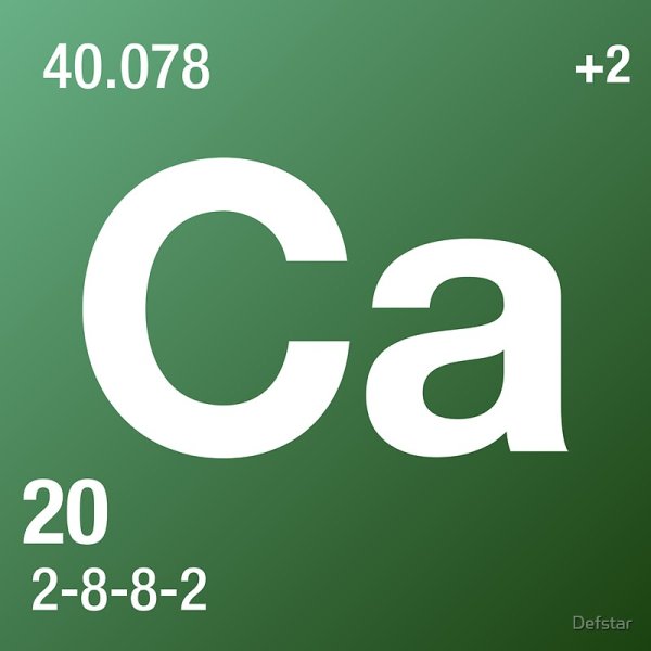 Кальций формула