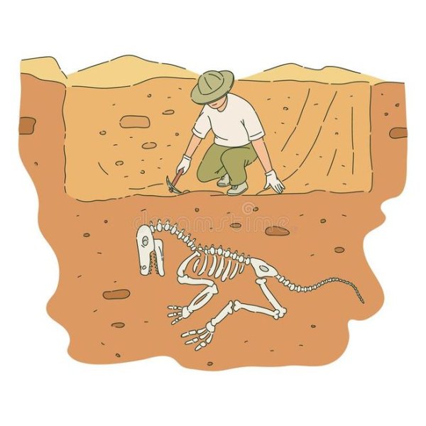 Археолог мультяшный