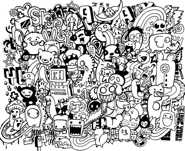 Изображение в стиле Doodle