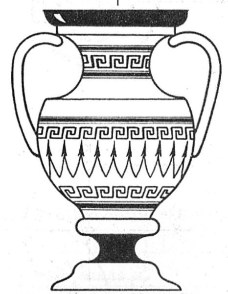 Вазопись древней Греции эскизы