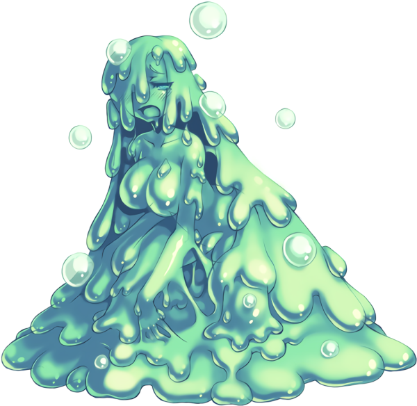 Аниме Slime girl
