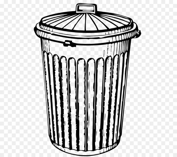 Мусорное ведро мультяшное