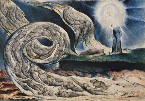 Уильям Блейк ад Данте