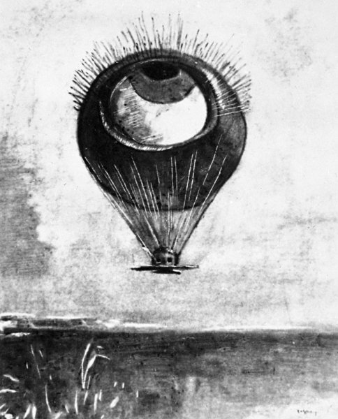 Одилон Редон воздушный шар