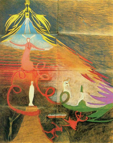 Андрей белый иллюстрации