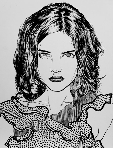 Нарисовать Водянова