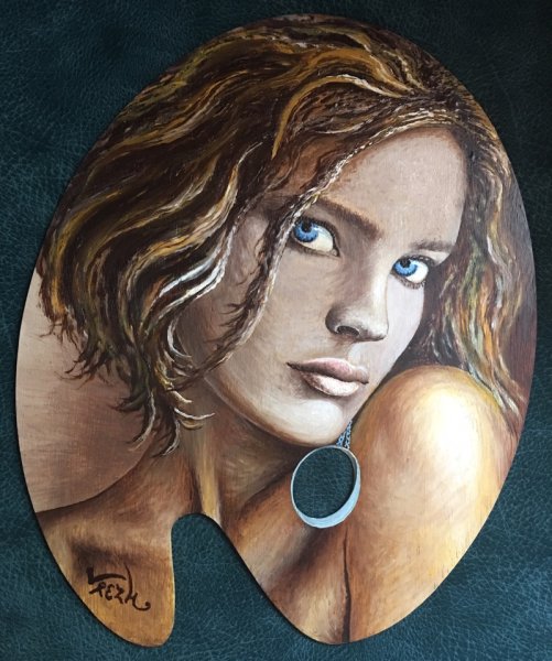 Наталья Водянова рисунок