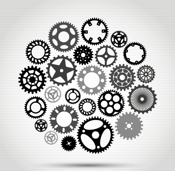 Шестеренки эскиз