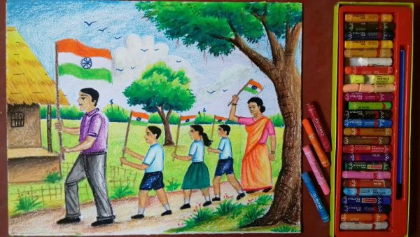 Рисунки независимости Узбекистана