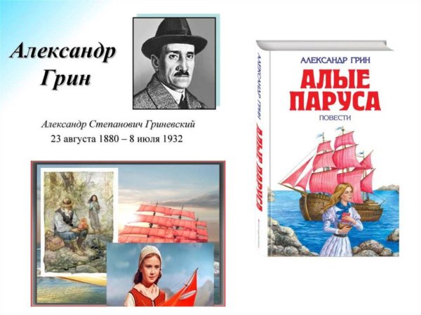 Грин писатель Алые паруса