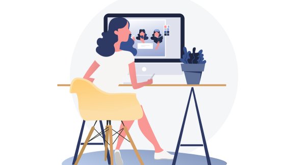 Графический дизайнер иллюстрация