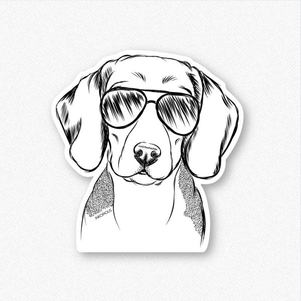 Бигль собака рисунок