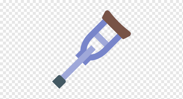 Костыли пиктограмма