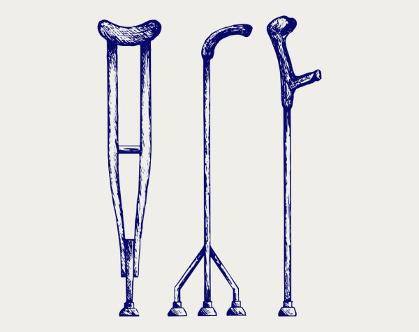 Изображение костылей