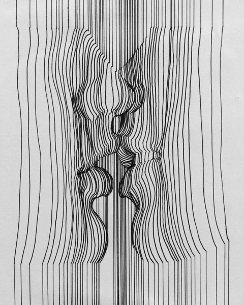 Линейный арт от Nester Formentera