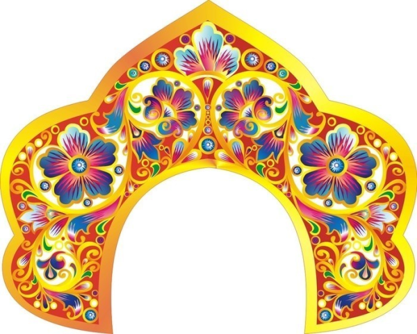 Кокошник веселая затея