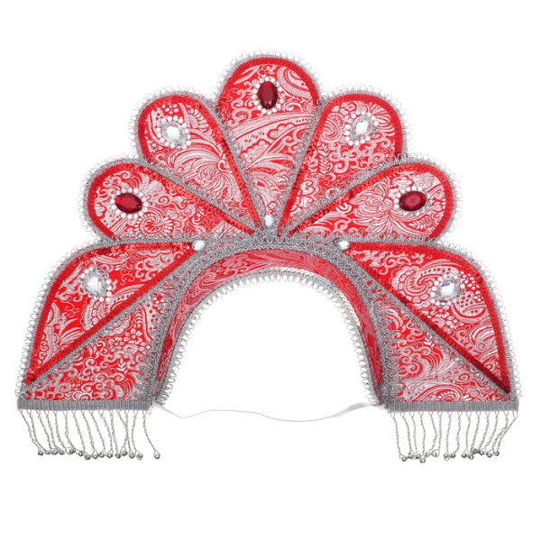 Украшение кокошника рисование