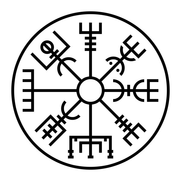 Компас викингов вегвизир