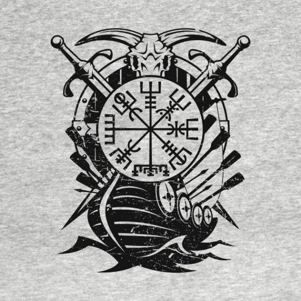 Вегвизир эскизы Скандинавия