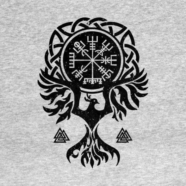 Тату руны на руке