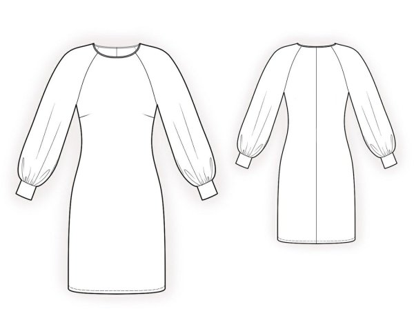 Эскизы платьев