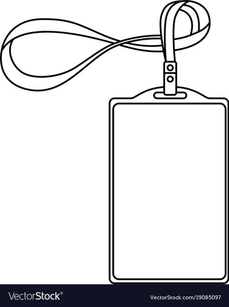 Макет бейджа