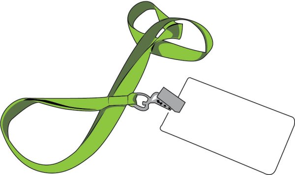 Бейджики на ленте