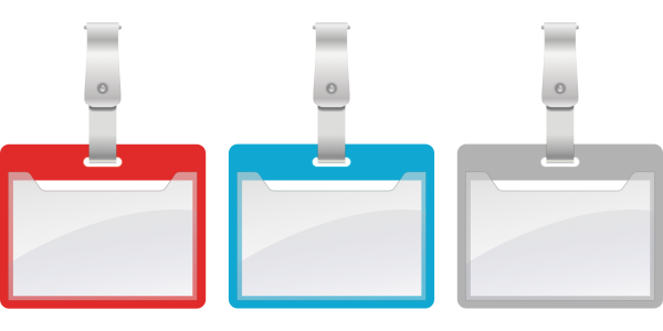 Карточки для бейджиков