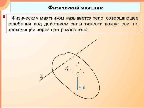 Механические колебания математический и пружинный маятник