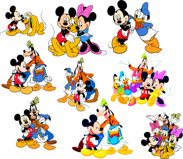 Микки Маус мультик персонажи