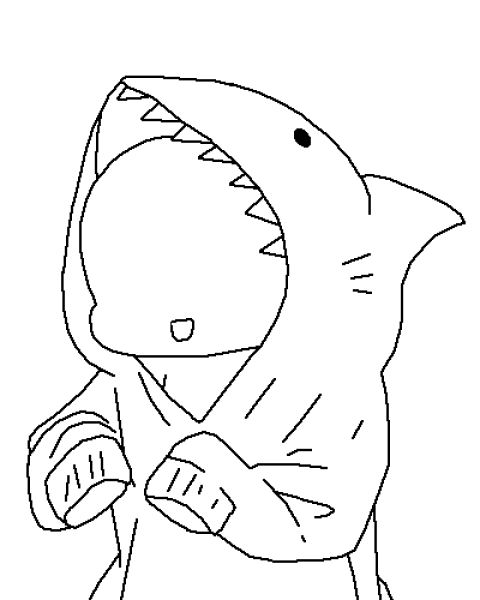 Позы для рисования в капюшоне