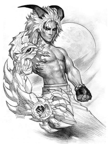 Рисунки карандашом фэнтези