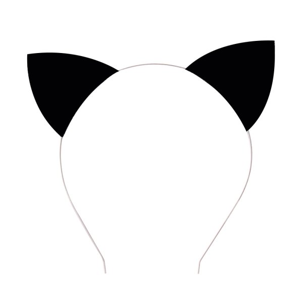 Уши кота трафарет