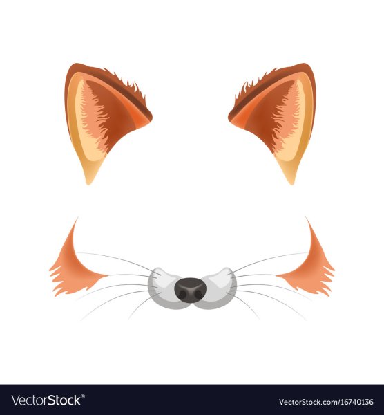 Маска усатой лисы