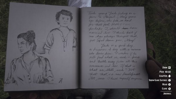 Red Dead Redemption 2 дневник Артура