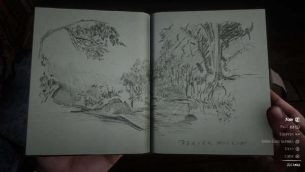 Red Dead Redemption 2 дневник Артура