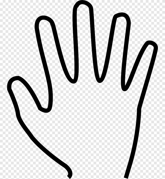 Ладошка прозрачная