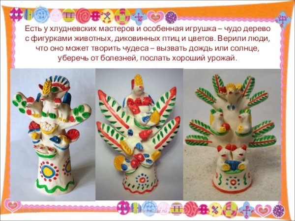 Хлудневская игрушка раскраска